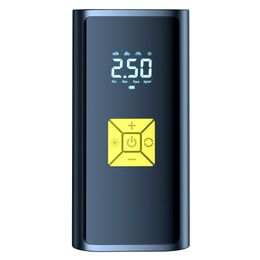 Inflador de neumáticos Compresor de aire portátil Bomba de aire portátil de 6000 mAh, pantalla LCD de presión precisa, globo de inflado rápido 3x para neumáticos de automóviles, bicicletas y motocicletas