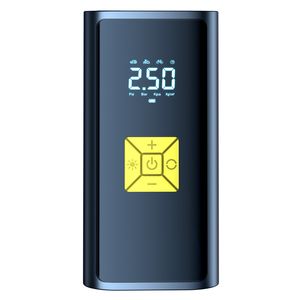 Inflador de neumáticos Compresor de aire portátil Bomba de aire portátil de 6000 mAh, pantalla LCD de presión precisa, globo de inflado rápido 3x para neumáticos de automóviles, bicicletas y motocicletas