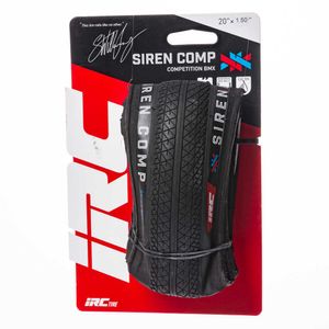 Pneus IRC Siren Comp Pneu 20x1.50/1.75 pouces pneu de vélo pliant noir/marron 120Tpi pneu de vélo BMX pliable 0213