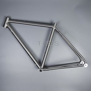 Tiris CR5 Titanium Bike Frame de bicicleta Cyclocross Ultralight Bicycle Framework Accesorios 700C Partes Frameset 29 piezas personalizadas