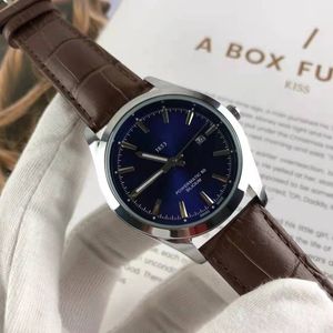 Tisso Relojes de pulsera para hombre 2023 Relojes para hombre Tres agujas Reloj de cuarzo Reloj de marca de lujo superior de alta calidad SILICIO Accesorios de moda Correa de acero y cuero