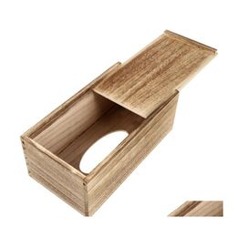 Cajas de pañuelos Servilletas 1 unid Práctico Caja de sala de estar Moda Chic Servilleta Caja de almacenamiento Drop Entrega Hogar Jardín Cocina Comedor Bar T Otoxm