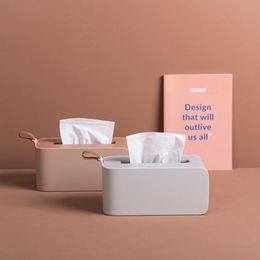 Boîtes à mouchoirs serviettes boîte joint bébé lingettes papier stockage distributeur titulaire ménage en plastique anti-poussière avec couvercle fournitures pour la maison