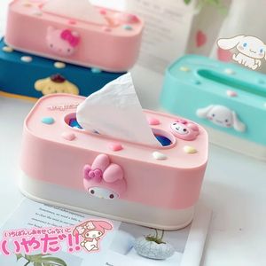 Tissuedozen Servetten Kawaii Creatieve Hefbare Doos Natte Doekjes Dispenserhouder Servetopslag Slaapkamer Woonkamer Cartoon Desktop Papier 231108