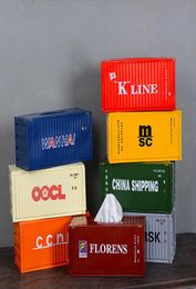 Cajas de tejido servilletas de servilleta retro modelo de contenedor cubierta de escritorio soporte de papel soporte de servilleta organizador de casos adornos húmedos d8294767