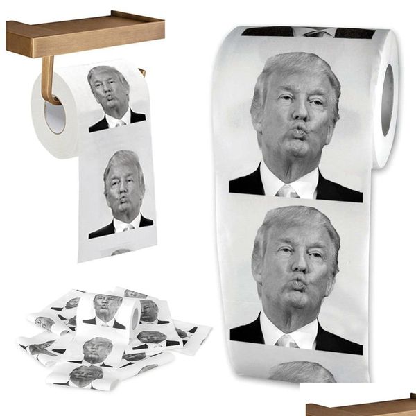 Tissue Dozen Servetten Tissue Dozen Servetten New Funny Toilet Paper Hillary Clinton Humor Roll Novelty Kiss Gift Prank Joke Drop Del Dhpzf