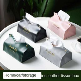 Tissue boxes servetten toiletweefselbox internet celebrity paper extractie doos Napkin huishouden opslag woonkamer salontafel creatieve tissue box z0505