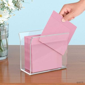 Tissue Dozen Servetten Transparant Acryl Tissue Box Houder Desktop Verticale Servet Houder Tissue Box Organizer Kantoor Hotel Restaurant Tafel Decor R230714