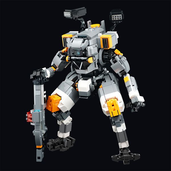 Titanfall Vanguard Class FS 1041 Robot MOC 68249 Blocs de construction Set Titan Mecha Game Bricks Toys for Children Kid Birthday Gift