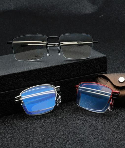 Anteojos de aleación de titanio Zoom inteligente Gafas de lectura progresivas multifocales Gafas de presbicia de alta calidad Vidrio de lectura plegable7278680