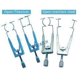 Titanium Alloy Lieberman Speculum Spreater Spreater Réglable Stainles Steel Instrument Vétérinaire Ophthalmic Ouvre-paupières Outils