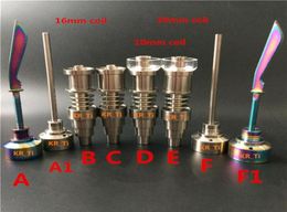 Titanium Carb Cap Dabber Quartz Enail Titanium Articulación de uñas Titanium10 mm 14 5 mm 18 8 mm Femenado y macho Fit 10 mm 16 mm 20 mm ENA31588156550613