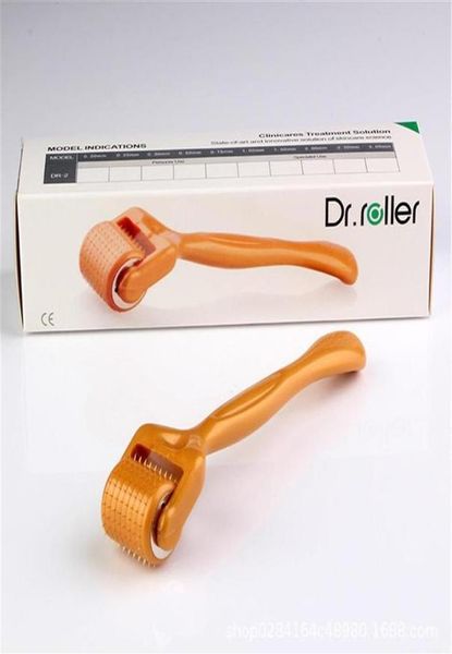 Titanium Dr Roller 192 aiguille à aiguille Utilisation du visage Dermaroller Rouleau de soins de la peau