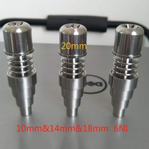 Titanium E-Nail 20mm Coils Rookaccessoires 6 in 1 10 mm 14 mm 19mm Voor PID E-Nail Temperatuurregelkast Water Bubbler Pijp Glazen waterpijpen Dab Booreiland