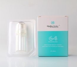 Titanio Microoneedle Automático Hydra Roller 64 Pins Micro Needles Cuidado de la piel Antifrings Acné Reducción de poro Apretado Whitening6813377