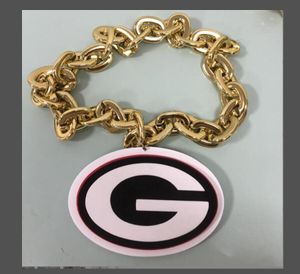 Titanium Sport Accessoires fans kettingen voor show grote ketting met prijs gepersonaliseerde grote gouden ketting