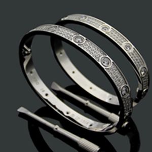 Титановая сталь 3 ряда полный браслет с бриллиантами модные женские и мужские рождественские браслеты браслеты для любовника дистанционные ювелирные изделия подарок wi316S