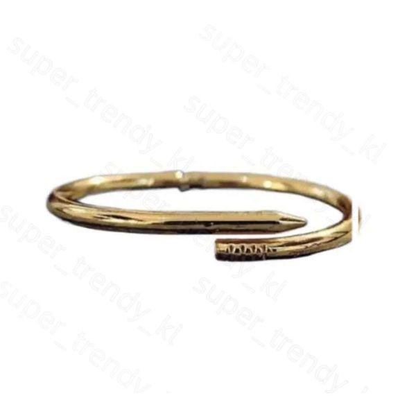 Titanium Steel Designer Bijoux Gold Silver Charm vis Carteras Bracelet Bangle Pulsera Brand For Mens Women Wedding Couples Lovers Gift Bijoux de luxe 714