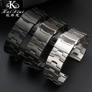 Le bracelet en métal en acier titanium convient à Huawei Watch3 All Titanium Watch Chain GT3 Glory Magory2 Mllet Watch S1 Accessoires