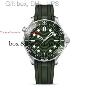 Titanium horloge AAAAA Nieuw model groene Gd heren duiker heren keramische bezel luxe horloge horloges origina automatisch mechanisch uurwerk 300m master montre montredelu