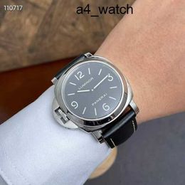 Titanium pols horloge Panerai Mens Chronograph Watch Watch Luminor Series 44 mm Diameter Handleiding Mechanische Athleisure Watch PAM 00219