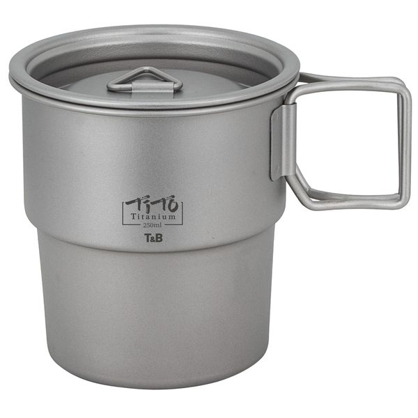 Tito Singer Tasse à café murale gobelets isolés tasses empilables tasse Camping titane argent pays tasses de voyage Taza Camping 10 pièces