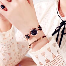 TK Droping Lvpai Brand Luxury Crystal Gold Watch Women Fashion Bracelet Quartz Wallwatch Rhinestone Fashion Watches G2