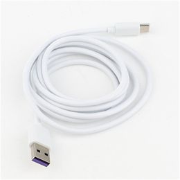 Cable de carga súper rápida Tkey 66W 6A Cable de cargador USB a tipo C para Huawei Mate 40 50 para Xiaomi 11 10 Pro accesorios para teléfonos móviles B199