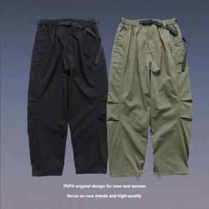 TKPA Multi Pocket Workwear Lange broek voor mannen en vrouwen Cityboy American Street Functionele Casual Pants Trend