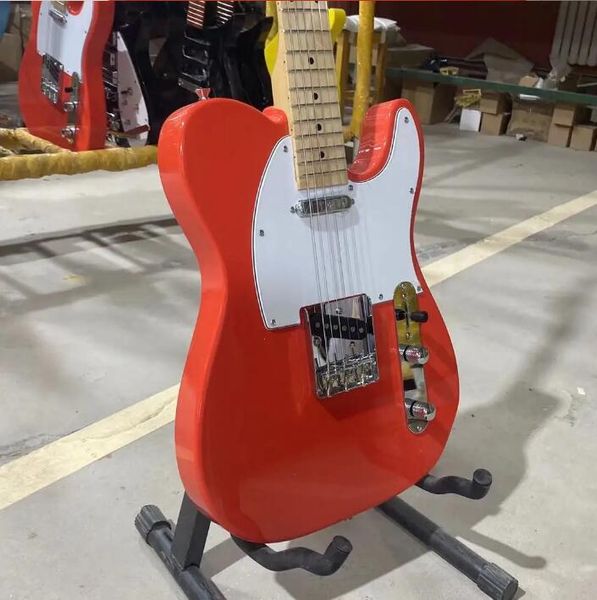 Guitare électrique tl avec Version Apple Red, guitare, directe d'usine, livraison gratuite