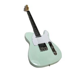 TL guitare palissandre touche Surf couleur verte Chrome matériel haute qualité livraison gratuite guitare électrique