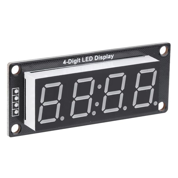 TM1637 Módulo de visualización LED 0.56/0.36 pulgadas 4 dígitos 7 segmento Tiempo digital Indicador Módulo de tubo rojo azul verde amarillo blanco