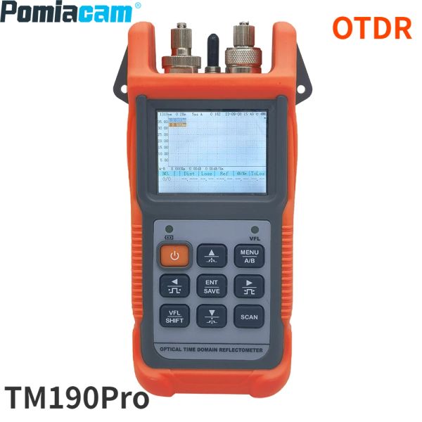 TM190PRO OTDR Fiber optic Tester, Breakpoint Finder, détection de câbles optiques, réflectomètre du domaine temporel optique
