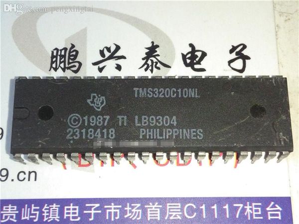 TMS320C10NL, PROCESSEURS DE SIGNAUX NUMÉRIQUES, puces en plastique à double embout en ligne à 40 broches. Composants électroniques, TMS320C10 / PDIP40. Les circuits intégrés