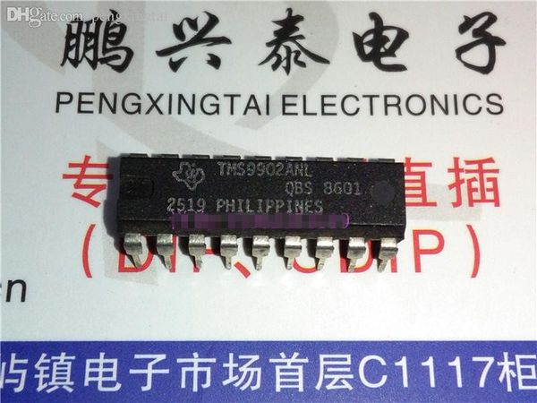 TMS9902ANL. COMUNICACIONES Circuitos integrados Chips, IC de paquete de plástico dual en línea de 18 pines, Componentes electrónicos / TMS9902. PDIP18