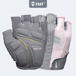 TMT Women Gym Dumbbells Gloves for Body Building Sport Fitness Workout Breathable Gloves for Crossfit Weight Lifting Training Q0107