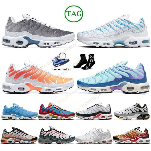 tn new Plus tns Chaussures de course hommes femmes Marseille Berlin Atlanta Rose Utility Scarpe Noir Bleu Unity Blanche des Chaussures Homme Sports Sneakers Size EU40-46