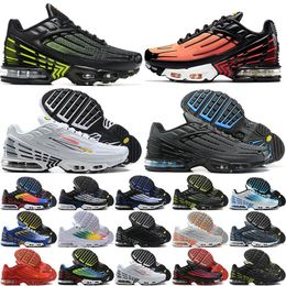 Tn Plus 3 Hardloopschoenen Bone Zwart Wit Aquamarijn Hyperblauw Heren Dames Trainers Air Olive Green Obsidian Airsmax Smoke Grey Lemon Venom Sneakers Sport Tn Shoes