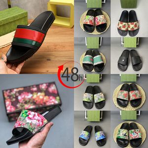 Bloemenglaasjes slippers voor mannen dames platte hakken strand sandalen rubberen lederen stof sandales sandales bloemen web achtervolging zwembad schuifregelaars versnellingspoel zomers schoenen