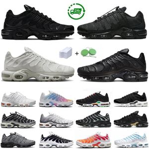 Tn Plus Hommes Chaussures de course Tns Sneaker Onyx Stone Triple Noir Or Blanc Oreo Sunset Métallique Argent Unity Ice Fire Hyper Bule Hommes Femmes Baskets Sport Baskets 36-46