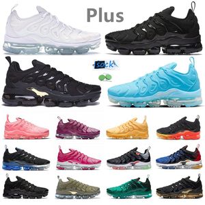 Tn plus heren hardloopschoenen unc blauw drievoudige zwart wit rood sinds 1972 Royal Atlanta Yolk Yellow Oranje gradiënten Cherry Bone Knicks Men Women Trainers Sportsneakers