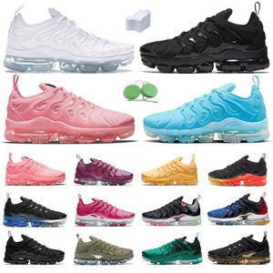 Tn Plus Heren Loopschoenen University Blauw Triple Zwart Wit Bone Sinds 1972 Royal Atlanta Yolk Geel Oranje Gradiënten Kers Heren Dames Trainers Sport Sneakers