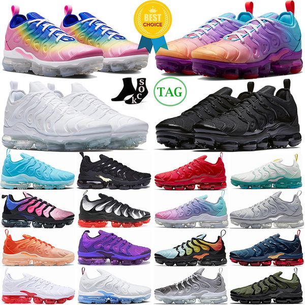 tn plus chaussures de course Fuchsia Dream Pink Spell University Blue Red triple blanc noir Tennis Ball Shark White Red Zebra femmes baskets de sport en plein air