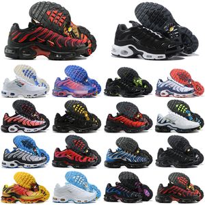 TN Plus chaussures de course femme triple blanc noir rouge hyper bleu oreo plus 3 Tennis Breathable Mens Trainers Sports Sneakers 2024