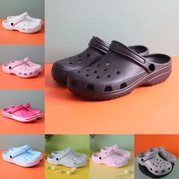 designer cro sandalen glijbaan slipper mannen vrouwen gesp klomp schoenen baby kinderen slippers slides klassieke triple zwart witte sandaal schoenen