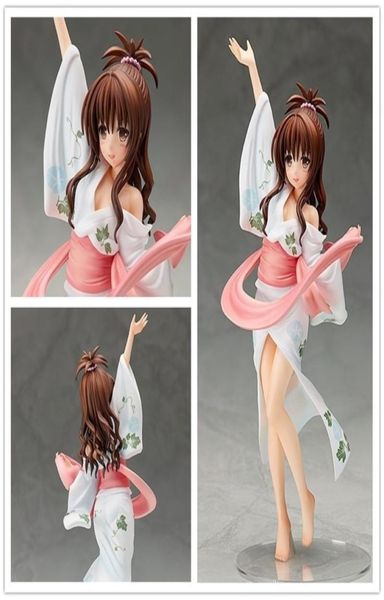 To Love Ru Darkness Yuuki Mikan Yukata Ver 18 Escala Pintada Sexy Girls PVC Figura de Acción Modelo Coleccionable Juguete Adulto Muñeca Regalo Q1124658