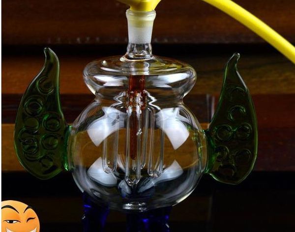 Para enviar un pequeño quemador de incienso párrafo vidrio Hookah, estilo, color, entrega aleatoria, pipas de agua, bongs de vidrio, pipas de agua de vidrio, pipa para fumar