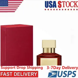 Gratis verzending naar de VS in 3-7 dagen Hoge kwaliteit parfum 70 ml Eau de Parfum Parijs Geur Man Vrouw Keulen Spray Langdurige geur