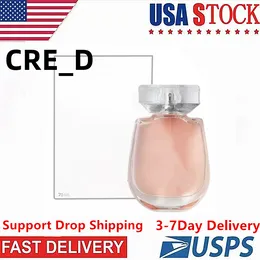 Livraison gratuite aux États-Unis en 3-7 jours Parfum de marque chaude pour femmes hommes Portable Femme Parfum fleur Parfum déodorant durable mode dame Parfum