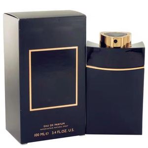 Gratis Verzending Naar De VS In 3-7 Dagen Originele 1:1 Man In Zwart 100ML Parfum voor Mannen Langdurige Geur Klassieke Body Spray Mannelijke Keulen